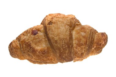 ekmek beyaz arkaplanda izole edildi