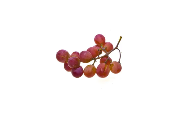 Uvas aisladas sobre fondo blanco — Foto de Stock