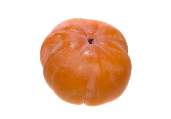 Persimmon isolado no fundo branco — Fotografia de Stock