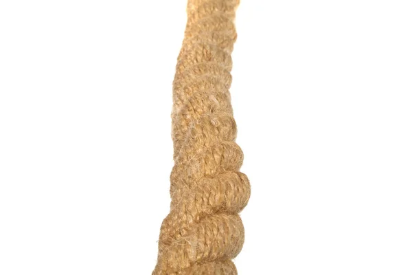Corda isolada no fundo branco — Fotografia de Stock