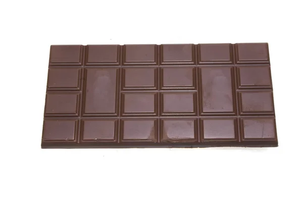 Chocolate aislado sobre fondo blanco — Foto de Stock