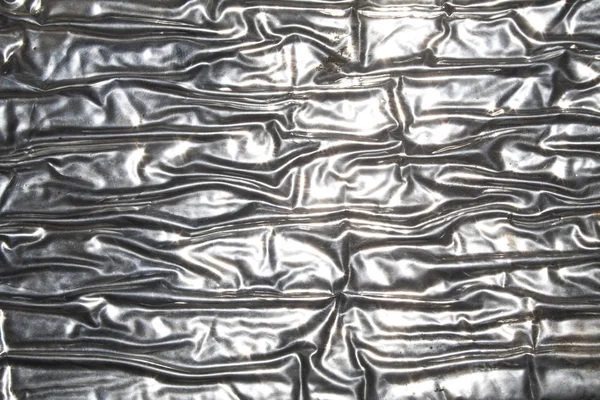 Fond gris de métal plié — Photo