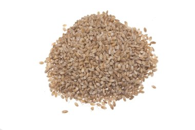 ekmek beyaz arkaplanda izole edildi