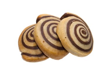 Çerez beyaz arkaplanda izole