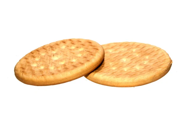 Cookie geïsoleerd op witte achtergrond — Stockfoto