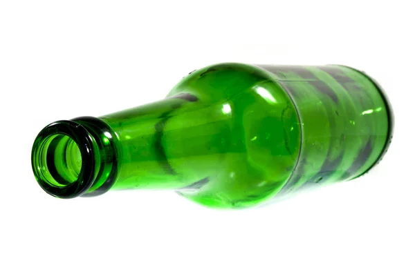 Botol diisolasi pada latar belakang putih — Stok Foto