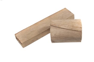 tahta siyah arkaplanda izole edildi