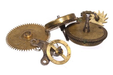 izole üzerinde beyaz arka dişli