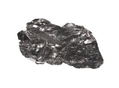 kömür beyaz arkaplanda izole edildi