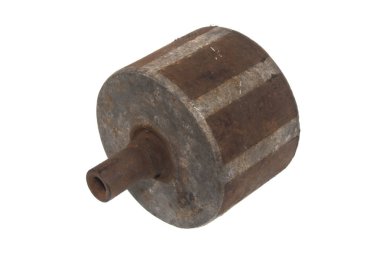 Beyaz arka plan üzerinde izole mıknatıs