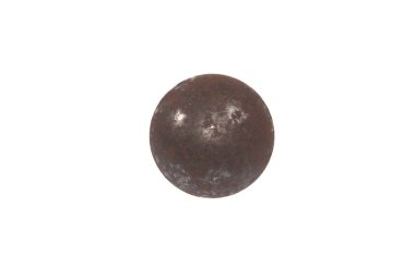 Metal top beyaz arkaplanda izole edildi