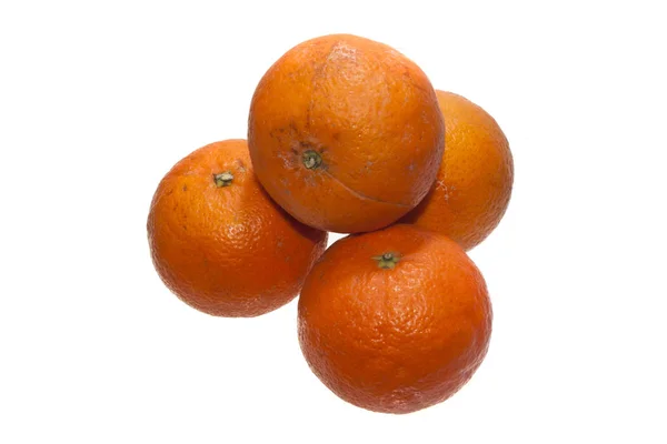 Mandarin isolated on white background — Stock Photo, Image