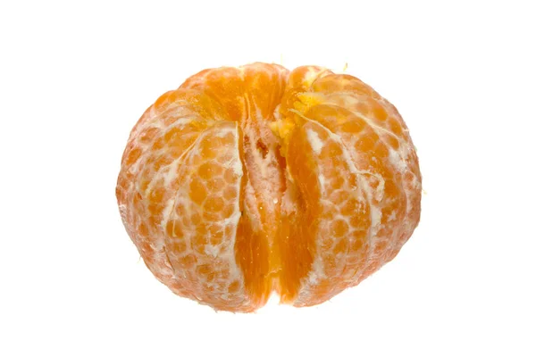 Mandarin isolé sur fond blanc — Photo