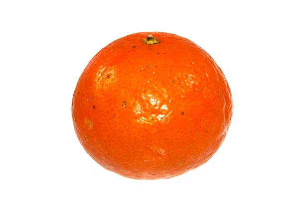 Mandarin diisolasi pada latar belakang putih — Stok Foto