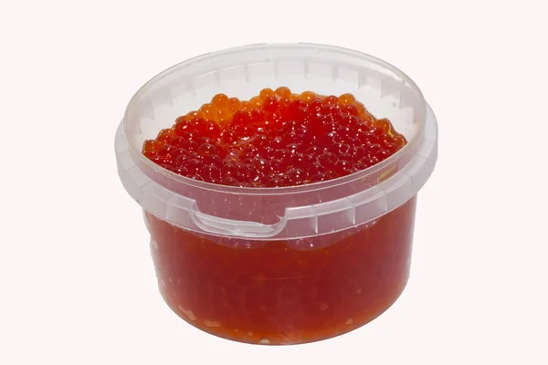 Caviar aislado sobre fondo blanco — Foto de Stock