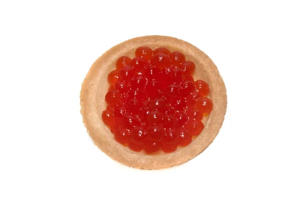Kaviar diisolasi pada latar belakang putih — Stok Foto