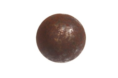 Metal top beyaz arkaplanda izole edildi