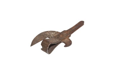 Mutfak aracı beyaz arkaplanda izole edildi
