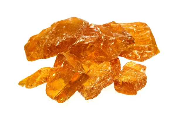 beyaz arkaplanda reçine izole