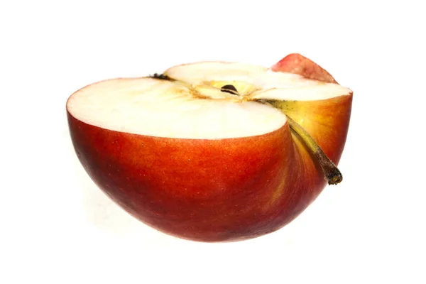 被白色背景隔离的苹果 — 图库照片