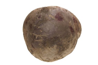 Pancar kökü beyaz arkaplanda izole edildi