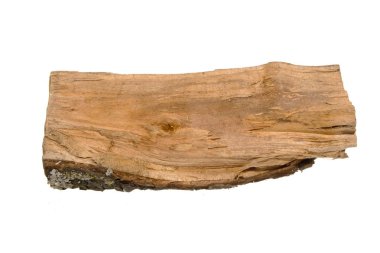 Beyaz arkaplanda yakacak odun