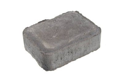 tuğla beyaz arkaplanda izole edildi