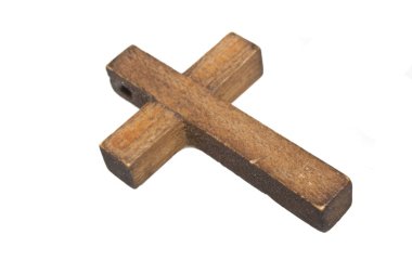 Kilise beyaz arka planda izole edilmiş.