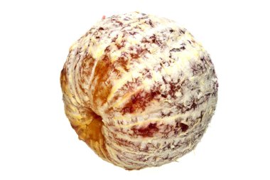 Mandarin beyaz arkaplanda izole edildi