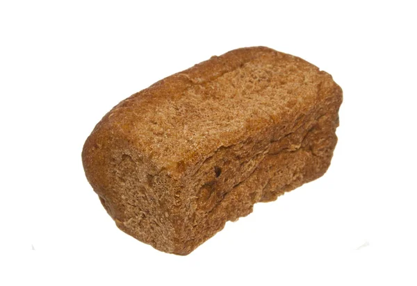 Chleb izolowany na białym tle — Zdjęcie stockowe