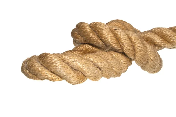 Rope isolated on white background — Stock Photo, Image