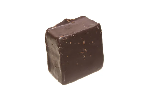 白地に隔離されたチョコレート — ストック写真