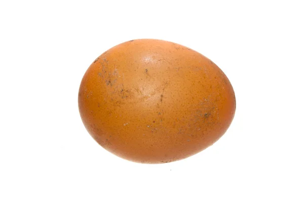 Huevo aislado sobre fondo blanco —  Fotos de Stock