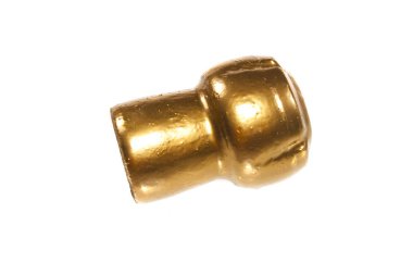 Beyaz Arkaplanda İzole Edilmiş Altın