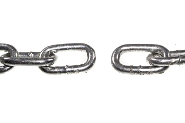 Chain isolated on white background — Stock Photo, Image