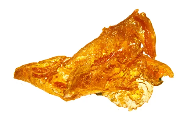 Kurumuş vernik beyaz arkaplanda izole edilmiş