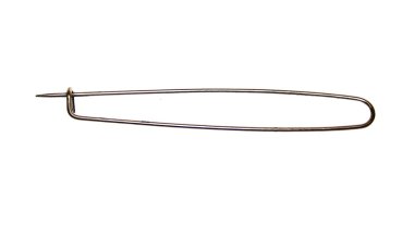 Beyaz arka plan üzerinde izole iğne