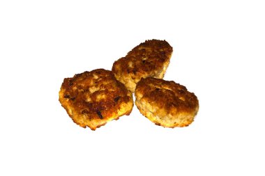 Pirzola beyaz arkaplanda izole edildi