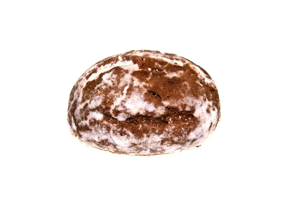 Fehér alapon izolált süti — Stock Fotó