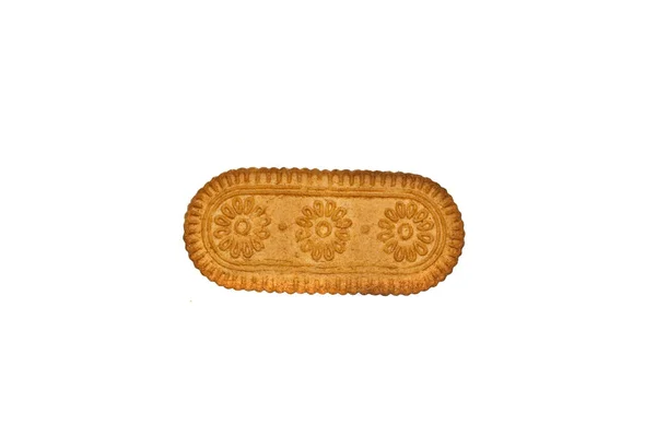 Cookie geïsoleerd op witte achtergrond — Stockfoto