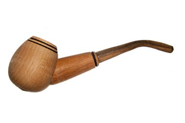 Beyaz arka plan üzerinde izole pipo