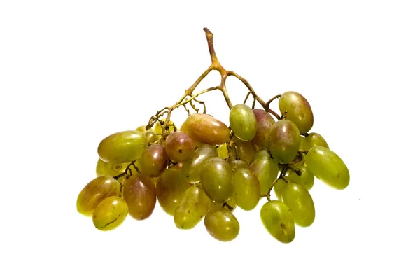 在白色背景下隔离的葡萄 — 图库照片