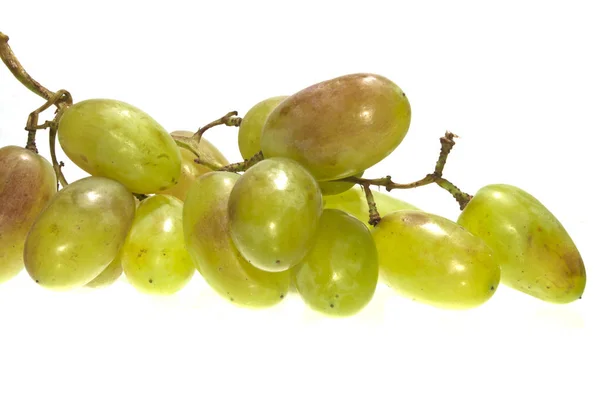 Uvas aisladas sobre fondo blanco —  Fotos de Stock