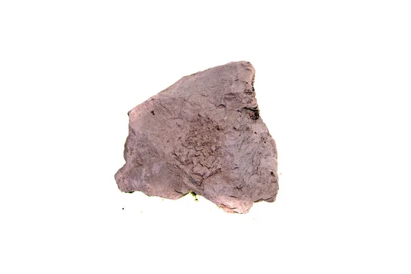 Kawałek gliny izolowany na białym tle — Zdjęcie stockowe