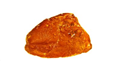 beyaz arkaplanda reçine izole