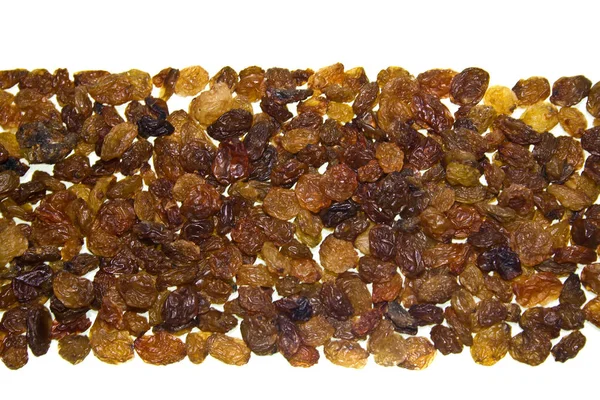 Raisins isolated on white background — Stock Photo, Image