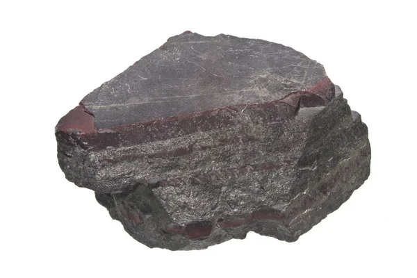 Beyaz arkaplanda izole taş