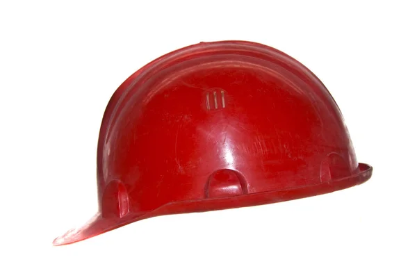 Construction helmet isolated on white background — Stock Photo, Image