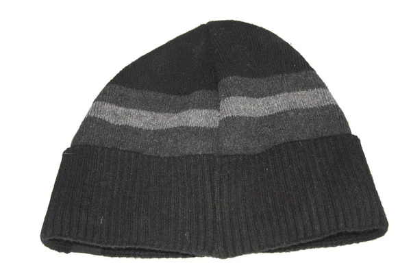 Зимняя шляпа изолированы на белом фоне — стоковое фото