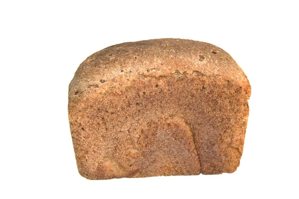 Brot isoliert auf weißem Hintergrund — Stockfoto